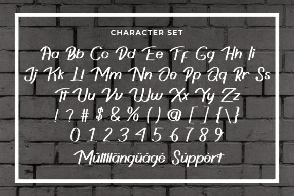 Rain Guard Font PNG with transparent background - Preview 3
