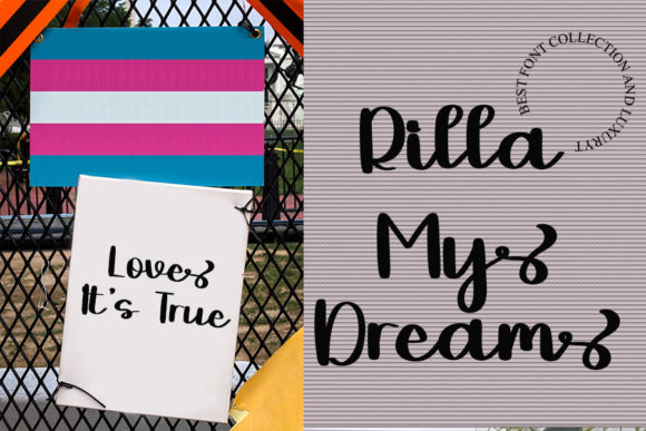 Beauty Flower Font - Preview 5