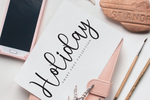 Butterfly Multicolor Font - Preview 2
