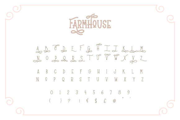 Farmhouse Font - Preview 5