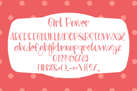 Girl Power Font - Preview 3