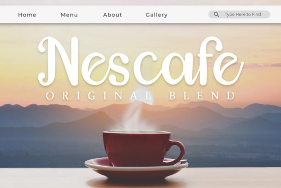 Hazelnuts Font - Preview 3
