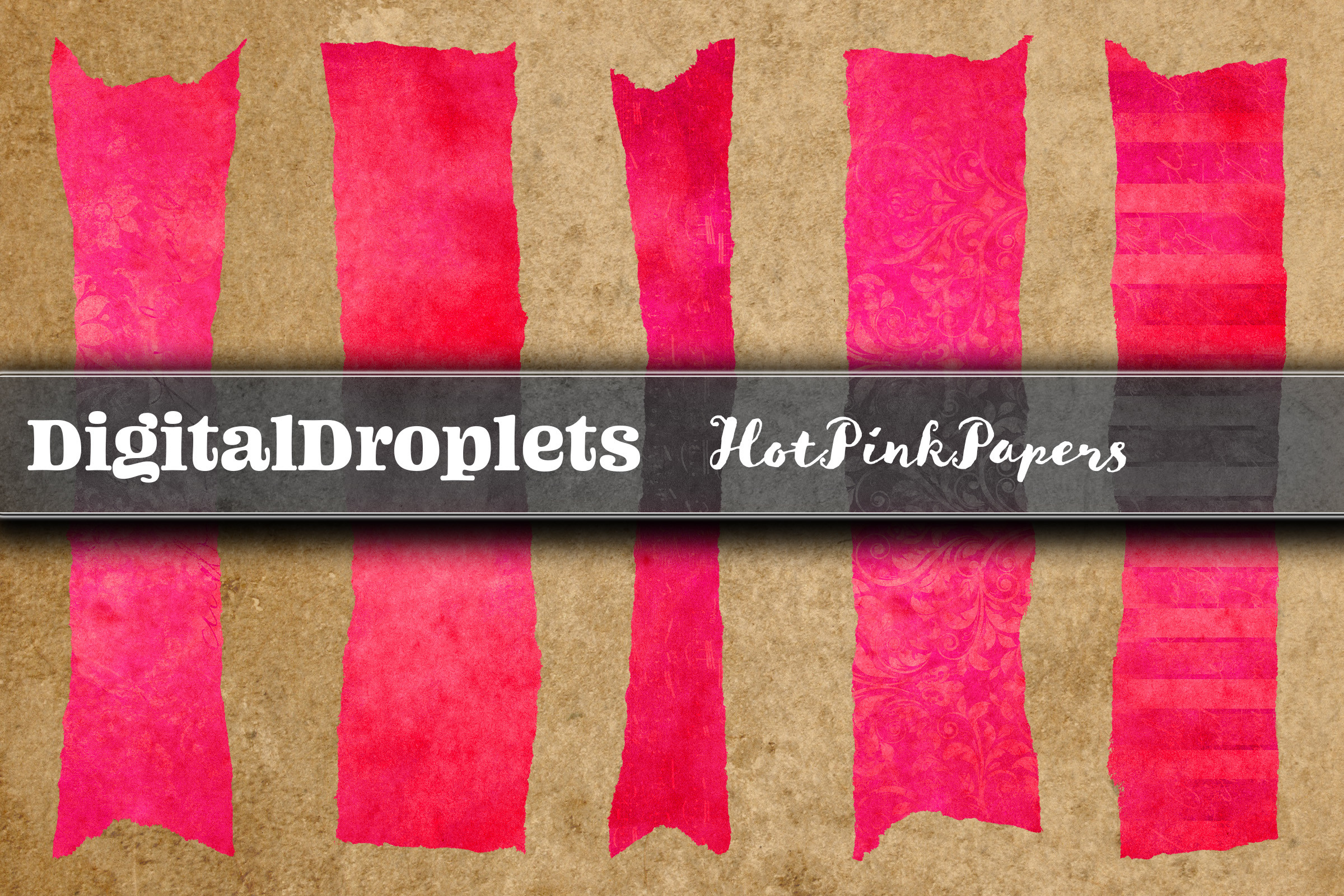 Hot Pink | 180 Washi Tapes