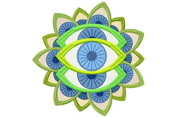 Mandala Trippy Eyes