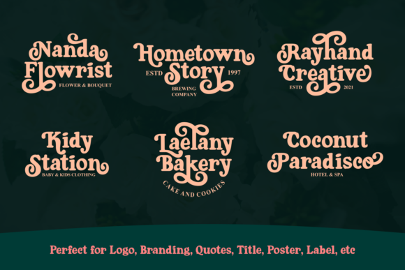 Mashville Font PNG with transparent background - Preview 6