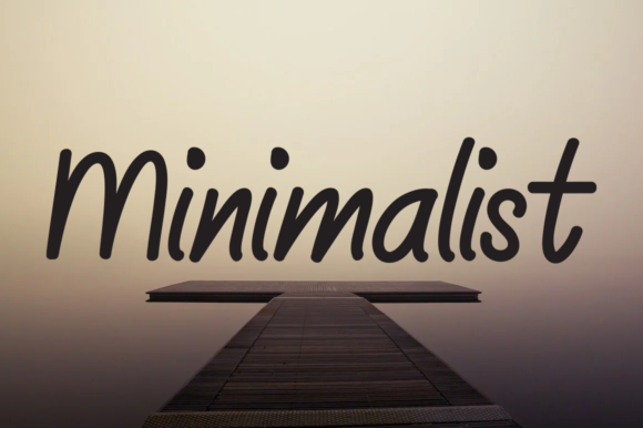 Minimalist House Font PNG with transparent background - Preview 3
