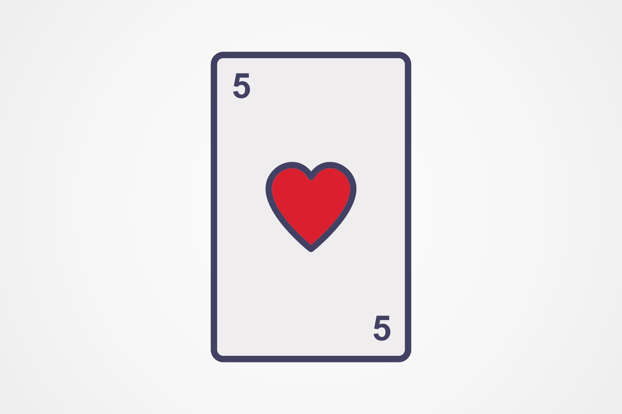 Playing Card Line Filled Icon Graphic by Graphic Nehar · Creative Fabrica
