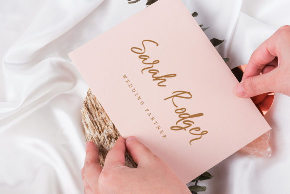 Pretty Berelly Font PNG with transparent background - Preview 4