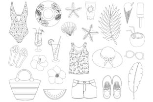 Tourism Colour In Summer Travel Graphics. Tourism Coloring Graphic by shishkovaiv ...