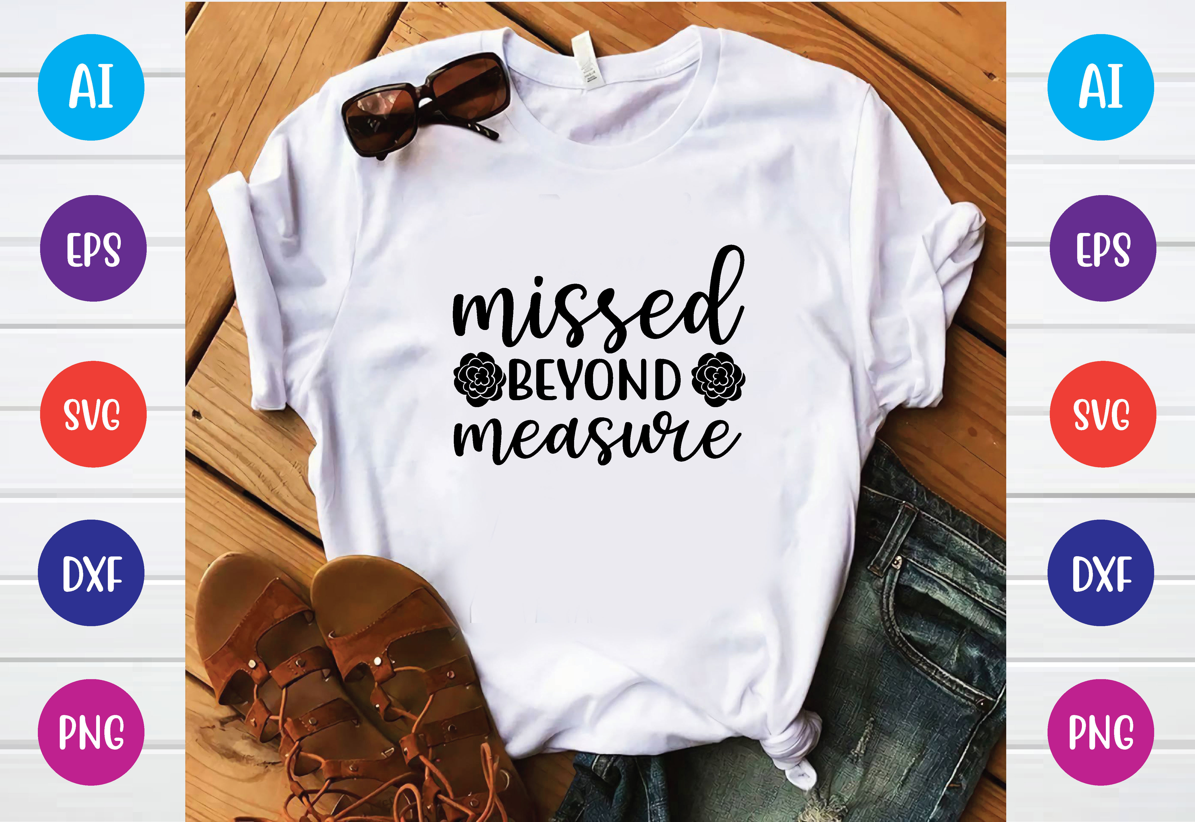 Missed Beyond Measure Svg Design Graphic by BDB_Graphics · Creative Fabrica