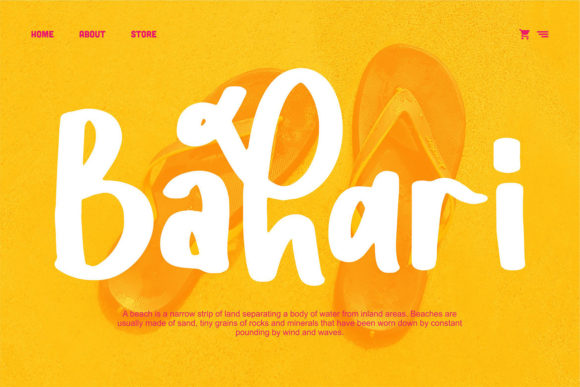 Agabil Font - Preview 1