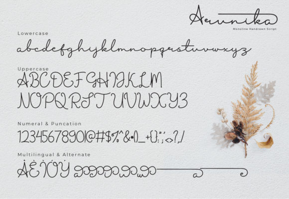 Arunika Font - Preview 4