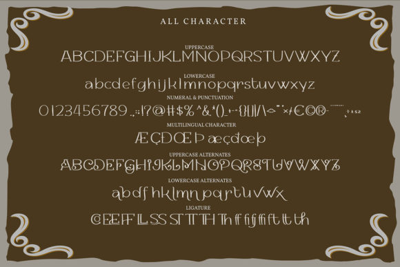 Back Slide Font - Preview 5
