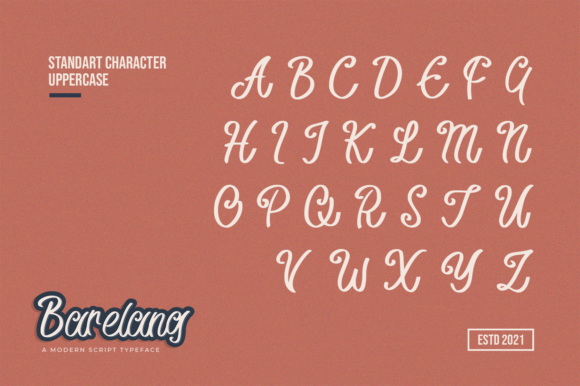Barelang Font - Preview 1
