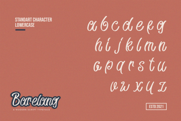 Barelang Font - Preview 2