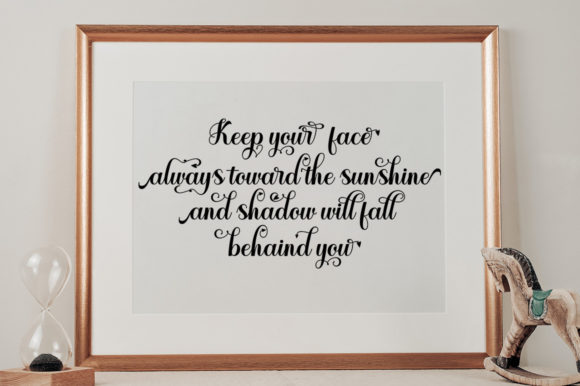 Beautiful Angel Font - Preview 1
