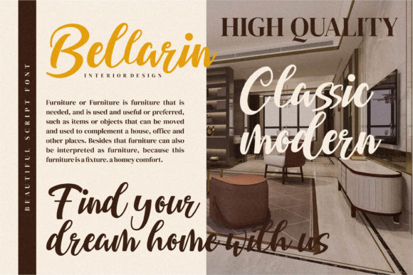 Bellarin Font - Preview 4
