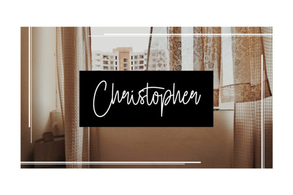 Bentholy Font - Preview 3