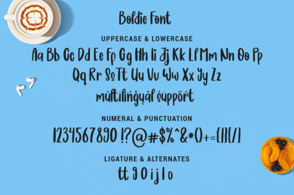 Boldie Blondie Font - Preview 5