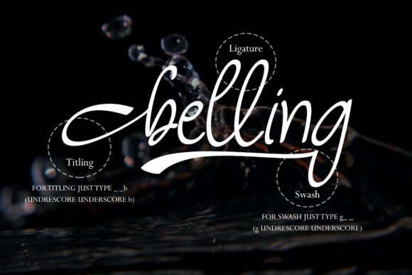 Break Harley Font - Preview 5