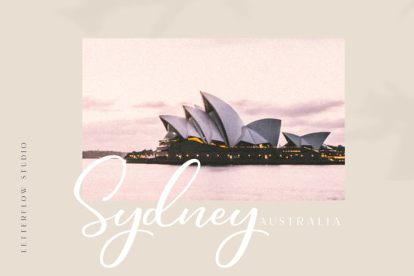 Bridney Signature Font PNG with transparent background - Preview 4