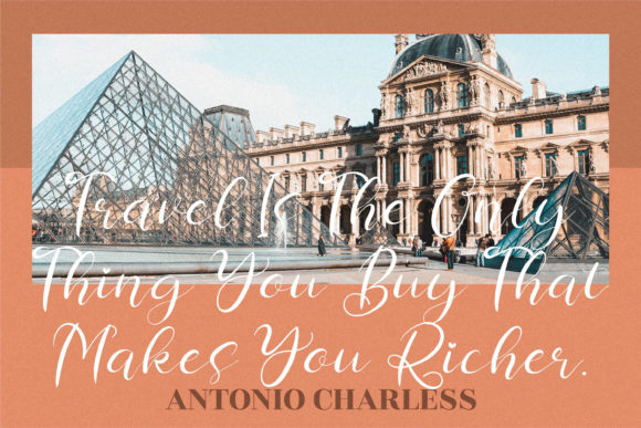 Chamelia Blinkar Font - Preview 3