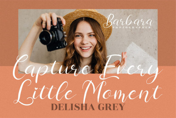 Chamelia Blinkar Font - Preview 4