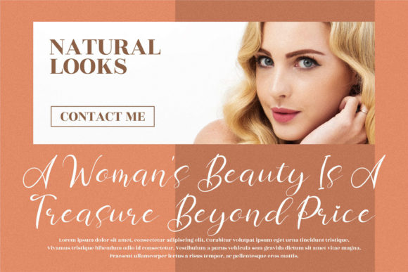 Chamelia Blinkar Font - Preview 5