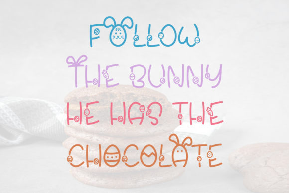 Easter Egg Font - Preview 1