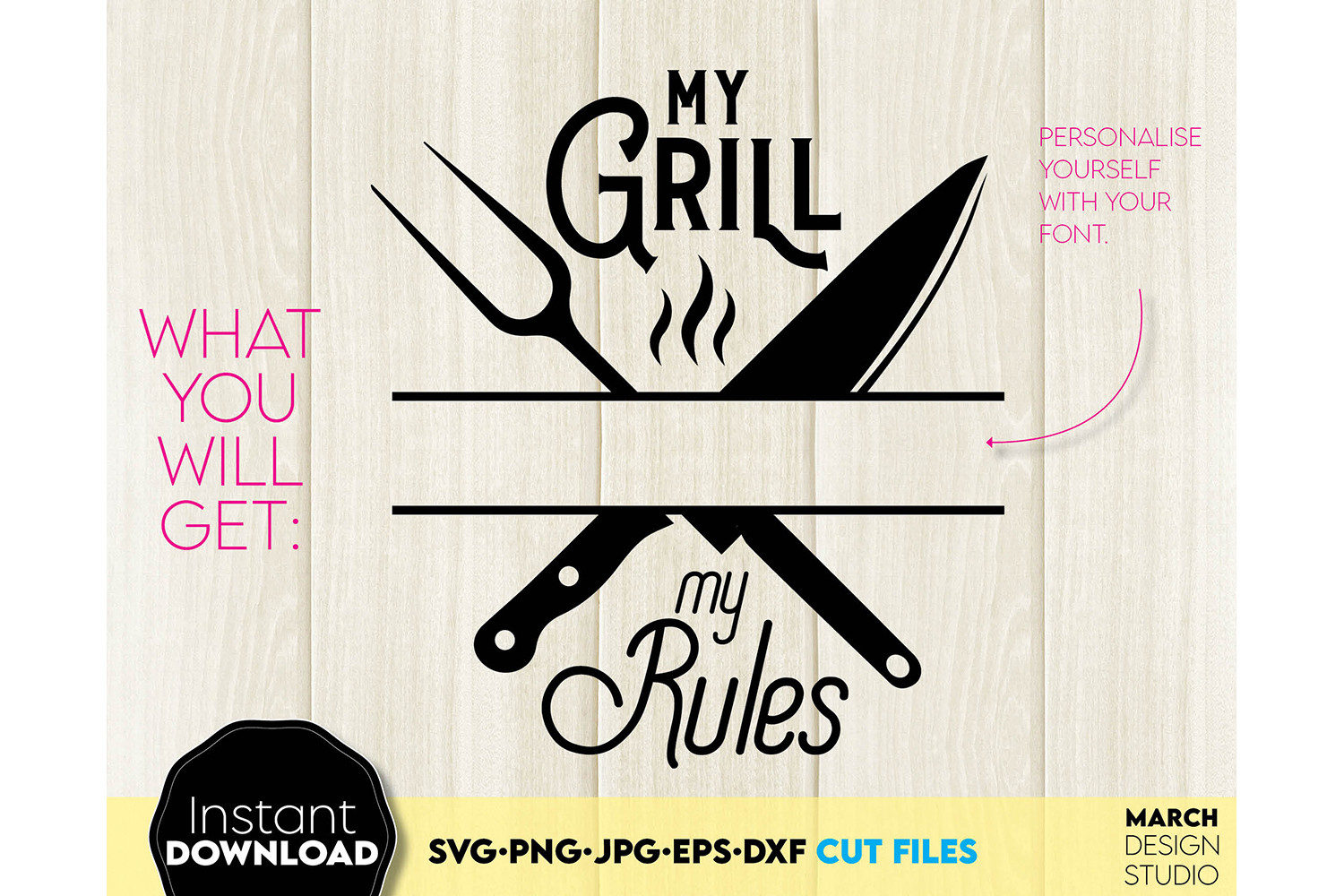 Father Day SVG Grill Master Apron Shirt