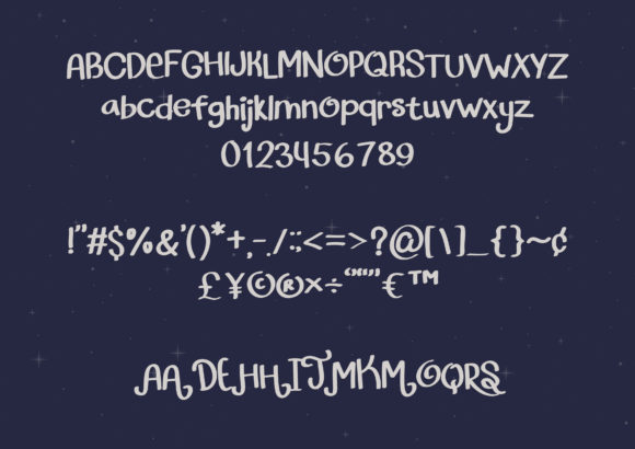 Goodnight Goodie Font - Preview 1