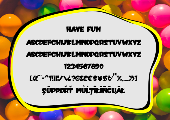 Have Fun Font - Preview 4