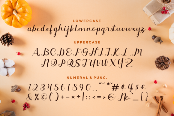 Laquitta Font PNG with transparent background - Preview 3