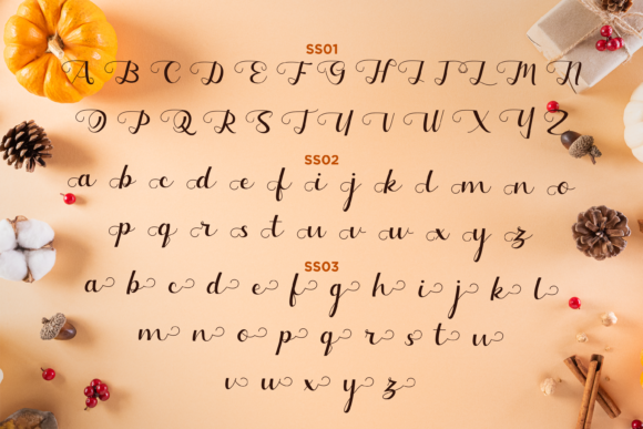 Laquitta Font PNG with transparent background - Preview 4