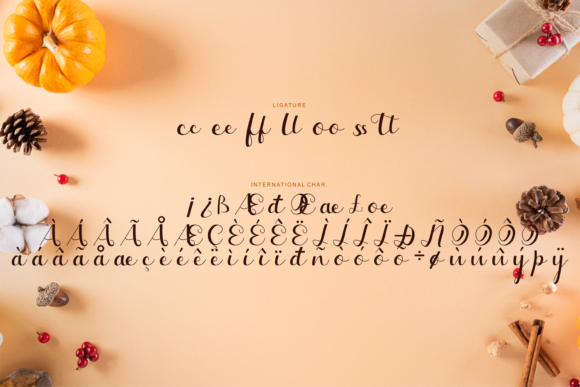 Laquitta Font PNG with transparent background - Preview 5