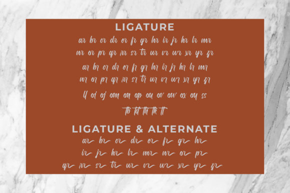 Marilands Font PNG with transparent background - Preview 4