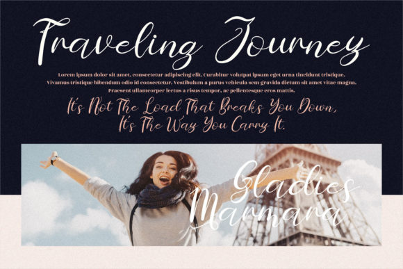 Marira Binttang Font PNG with transparent background - Preview 3