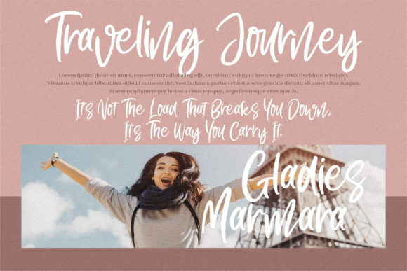 Menttari Sparkle Font PNG with transparent background - Preview 5