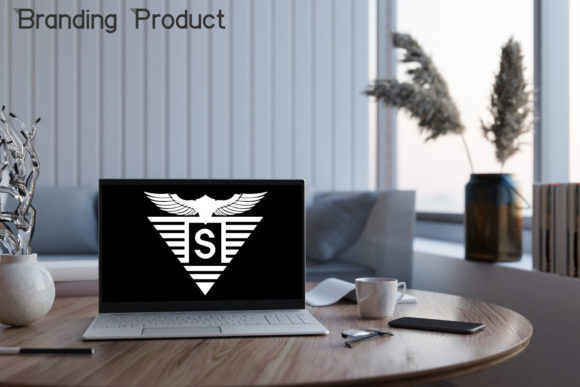 Monogram Eagles Font PNG with transparent background - Preview 2