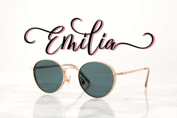 Natalia Smitt Font PNG with transparent background - Preview 4