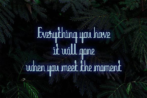 Neonisans Font PNG with transparent background - Preview 1