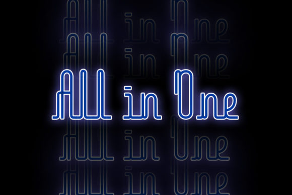 Neonisans Font PNG with transparent background - Preview 3