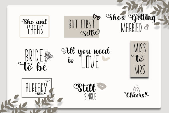 Romance Jollypetter Font font preview - 4