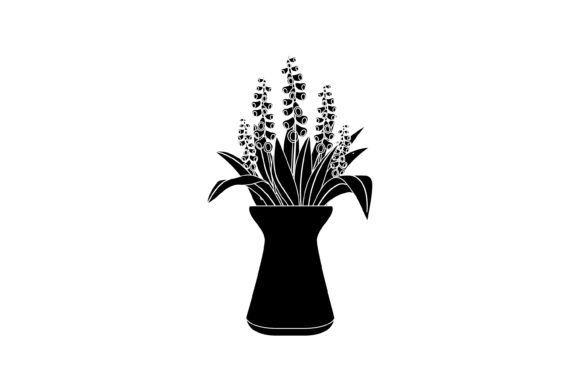 Spring Flowers Vase 29 Solid Icon