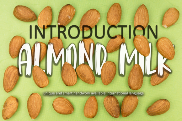 Almond Milk Font - Preview 1