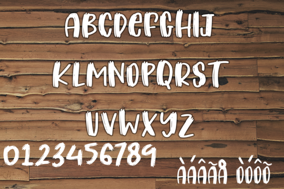 Almond Milk Font - Preview 2