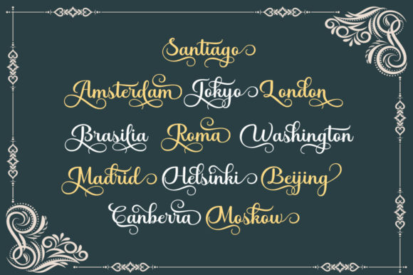 Best Valentina Font - Preview 4