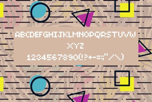 BitMicro01 Font - Preview 1