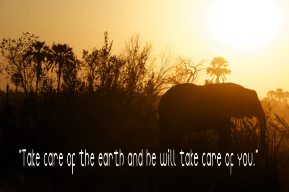 Botswana Font PNG with transparent background - Preview 1