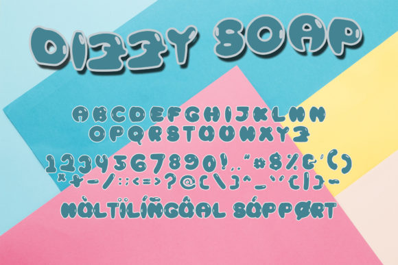 Dizzy Soap Font - Preview 6